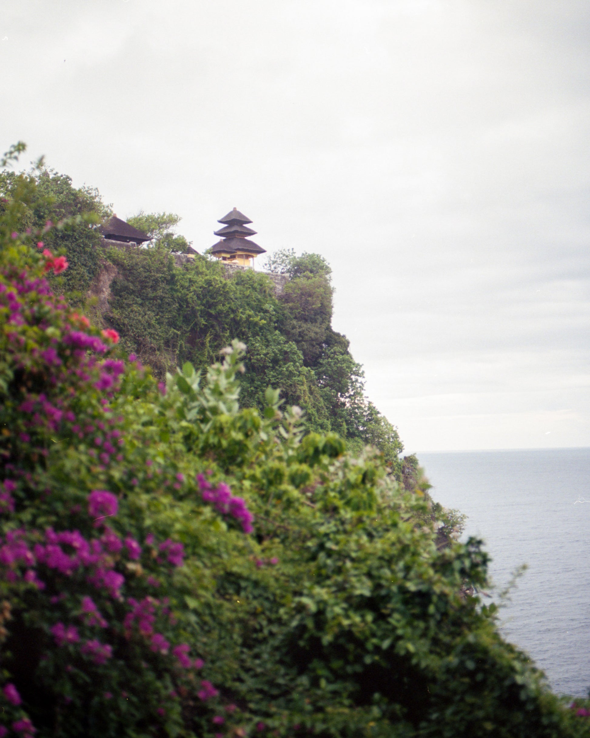 Bali Uluwatu Temple View Print