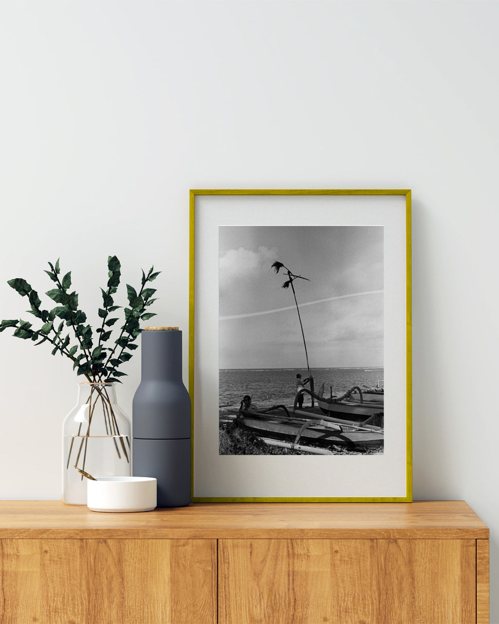 Bali Sanur Beach Photo Framed