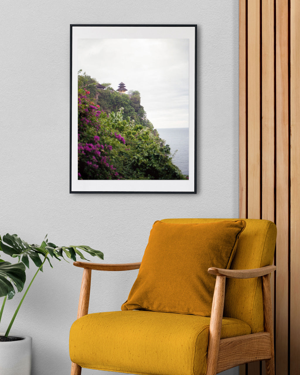 Bali Uluwatu Temple View Print for Home Decoration