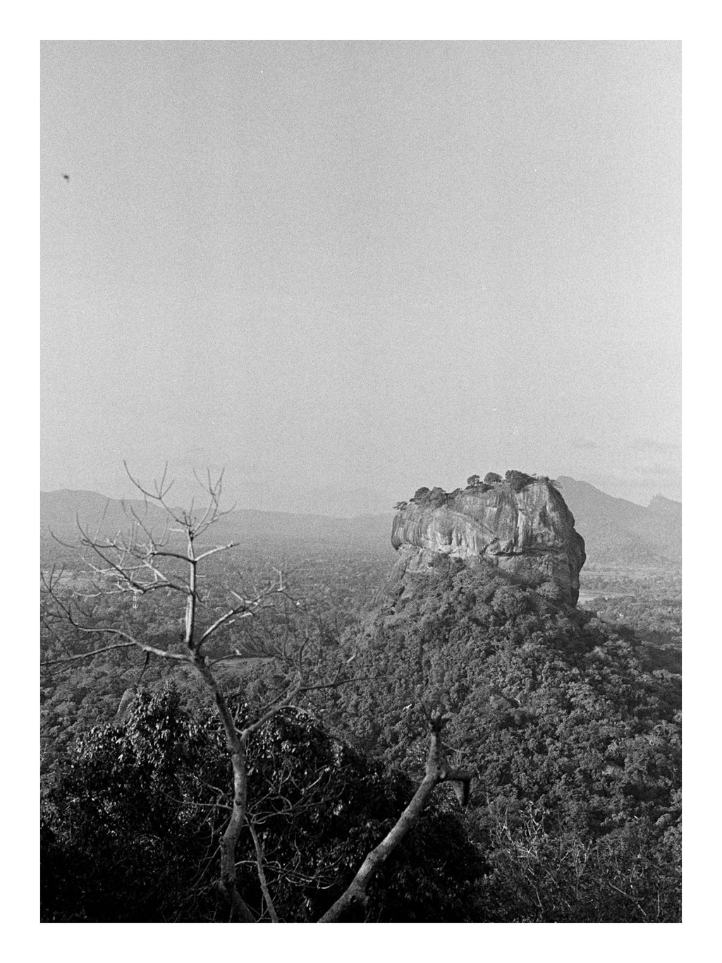 Sigiriya Rock Sri Lanka Photo post cards
