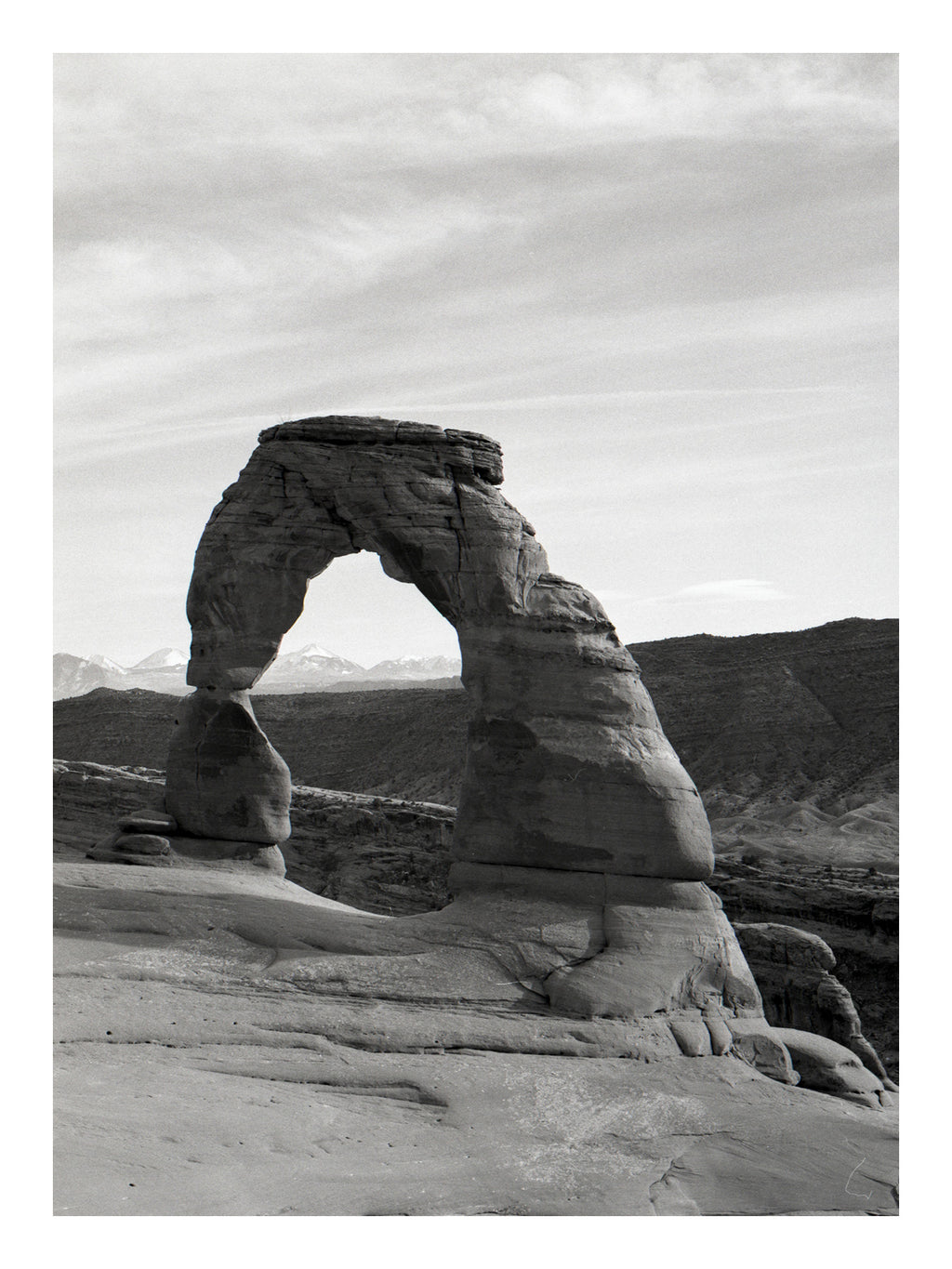 Arches national park photo post card