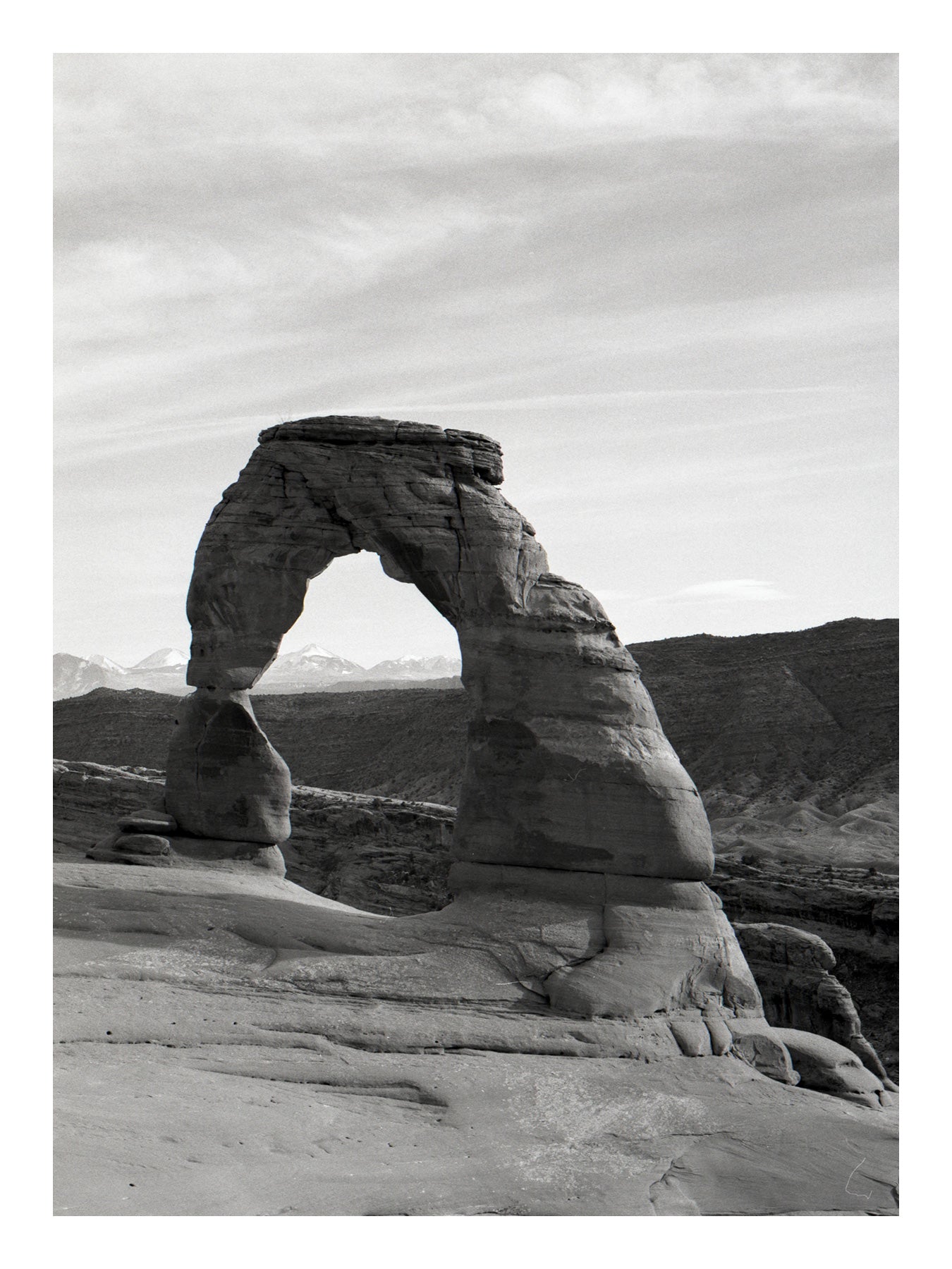Arches national park photo post card