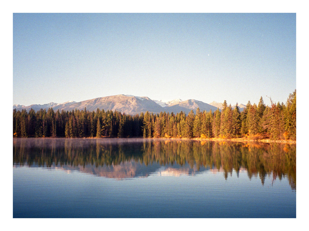 Jasper national park photo post card