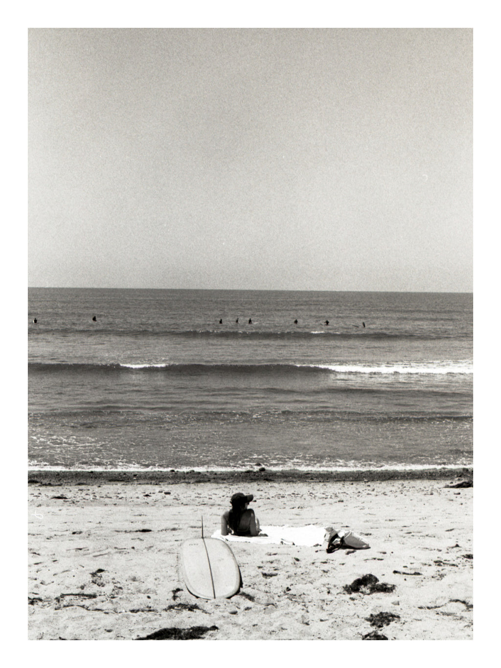 Surf days photo post card