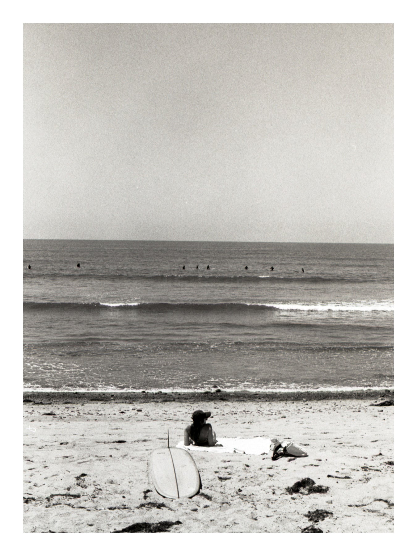 Surf days photo post card