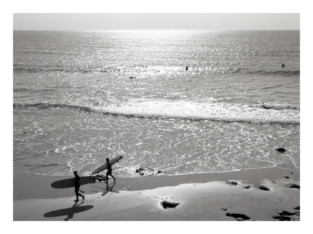 California Surf days photo post card