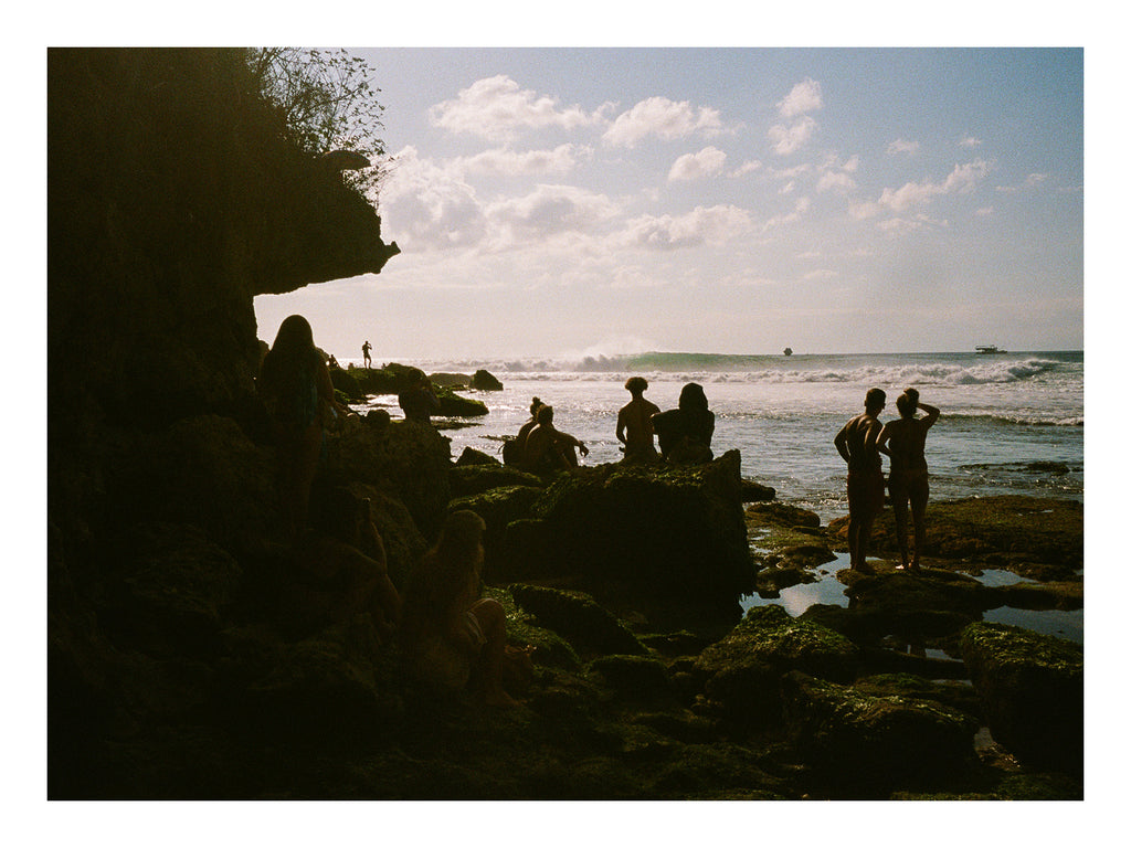 Bali Surf days photo post card