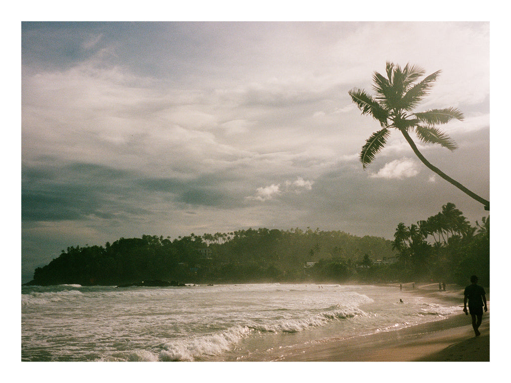Mirissa Beach Sri Lanka Surf days photo post card