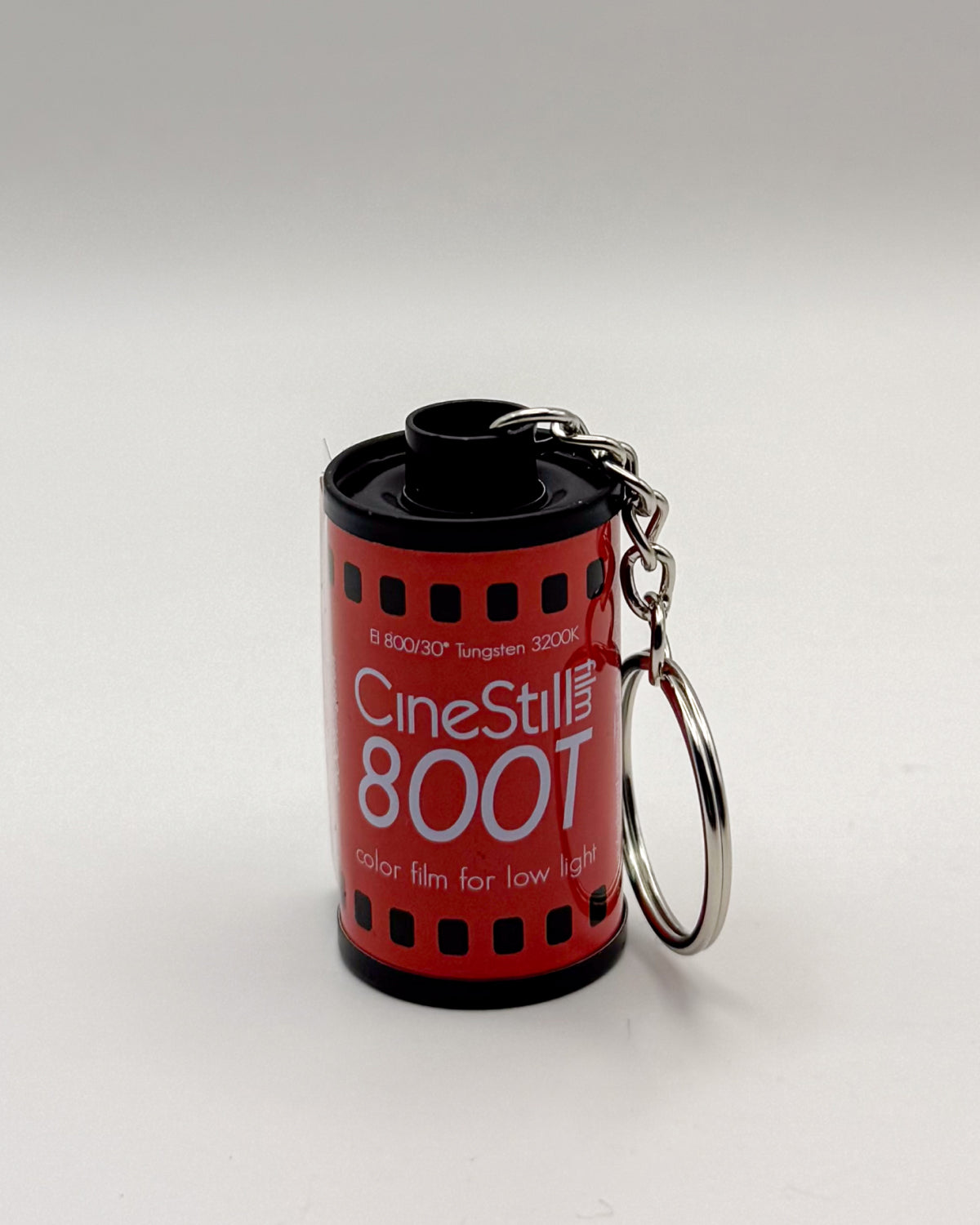 35mm Film Canister Keychain Cinestill 800T