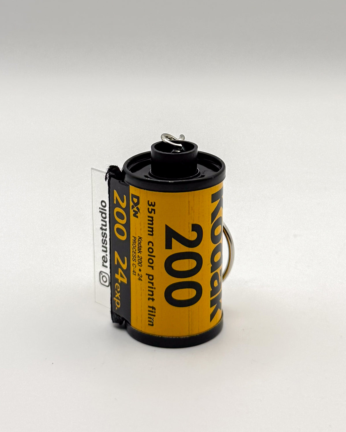 35mm Film Canister Keychain Kodak 200